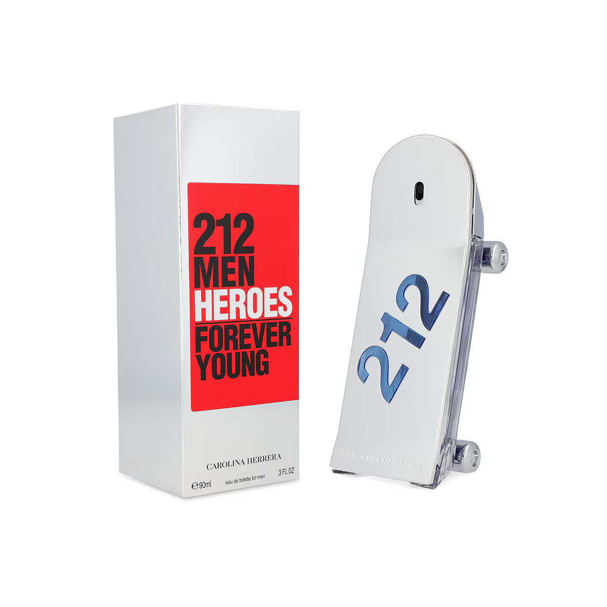 212 MEN HEROES CAROLINA HERRERA EDT 90 ML