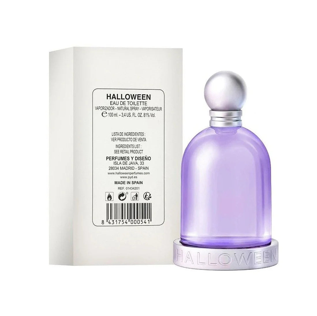 HALLOWEN DAMA EDT TESTER 100ML